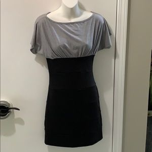 Short sleeves stretch comfortable slimming dress